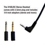 10S / DC Stereo Headset